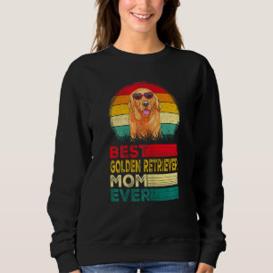 Frauen Vintager Goldener Retriever Vater je tot Sweatshirt
