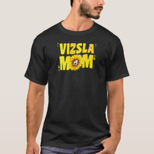 Frauen Vizsla Mama für Sonnenblumen Ungarisch Vi T-Shirt