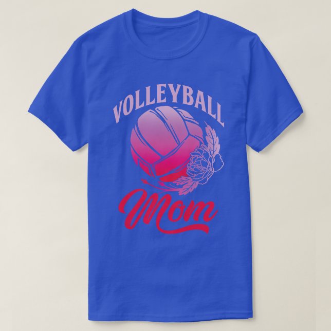 Frauen Volleyball Mama Mother Beach Volleyball spi T-Shirt (Design vorne)