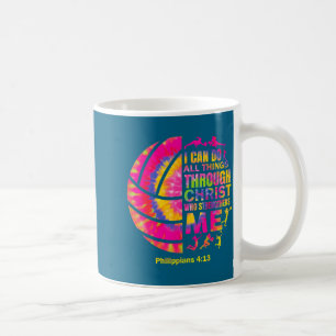 Frauen Volleyball Teenager Christliche Christus Kr Kaffeetasse