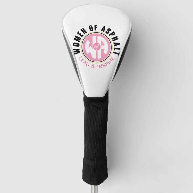 Frauen von Asphalt Golf Club Cover Headcover (Vorderseite)