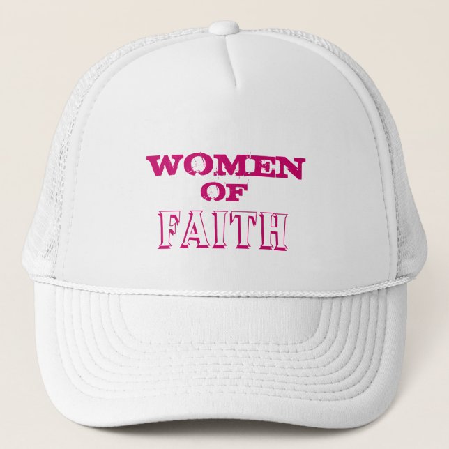 FRAUEN, VON, GLAUBE TRUCKERKAPPE (Vorderseite)