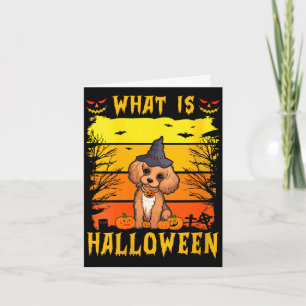 Frauen was ist halloween welpe karte