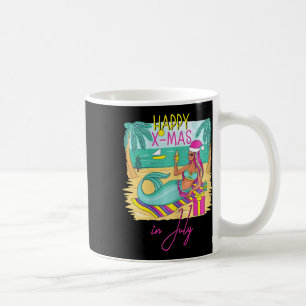 Frauen Weihnachten im Juli Xmas-Geschenk Baum Meer Kaffeetasse