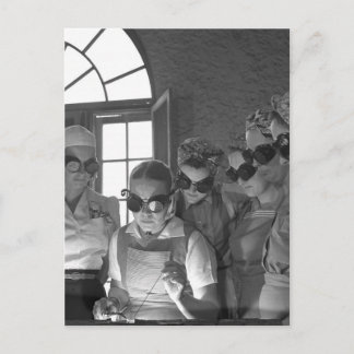 Frauen Welders im Zweiten Weltkrieg der 1940er Postkarte