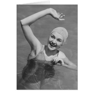 Frauen-Wellenartig bewegen