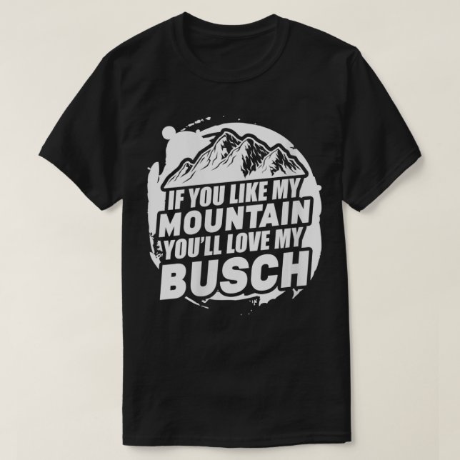 Frauen Wenn dir meine Berge gefallen, wirst du mei T-Shirt (Design vorne)