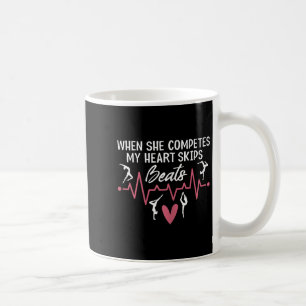 Frauen Wenn Sie Wettkämpft Überspringt Mein Herz S Kaffeetasse