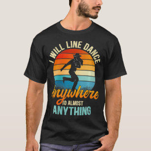 Frauen werde ich Tanz überall zu fast jedem schick T-Shirt