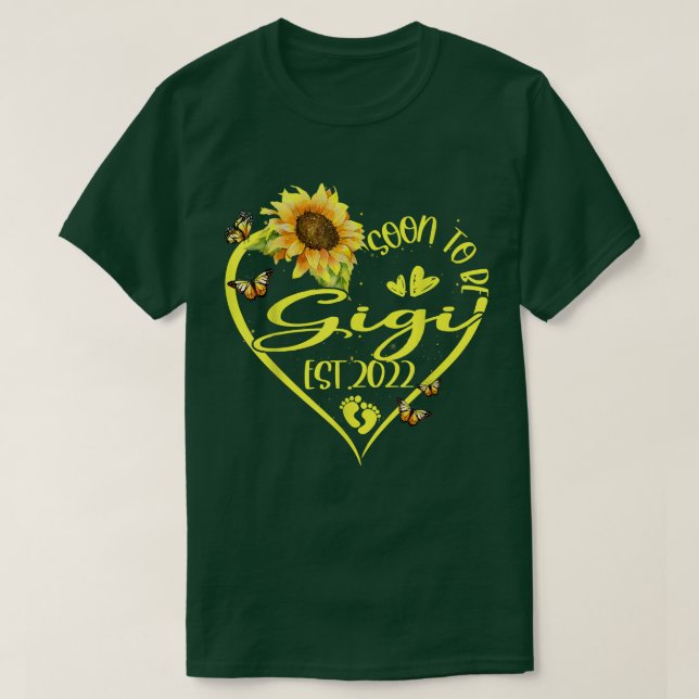 Frauen werden ab 2022 bald Gigi-Blume  T-Shirt (Design vorne)