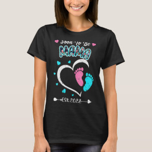 Frauen werden bald Großmutter-Ankündigung Mama 202 T-Shirt