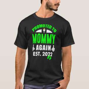 Frauen werden bald wieder Mama 2022 Niedlich geför T-Shirt