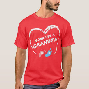 FRAUEN WERDEN EINE OMA baby shower geschlecht enth T-Shirt