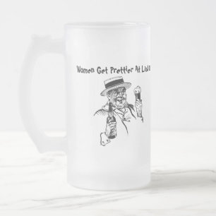 Frauen werden endlich Hübscher, wenn sie Bierkunst Mattglas Bierglas