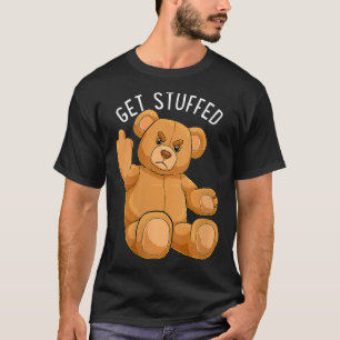 Frauen werden gestopfter, wütender Teddybär gepols T-Shirt