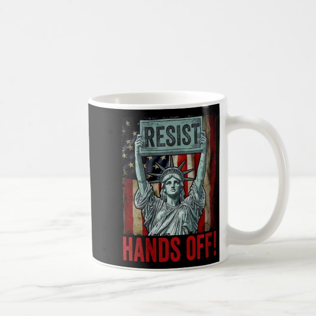 Frauen widerstehen der Freiheitsstatue Kaffeetasse (Rechts)