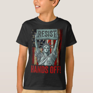 Frauen widerstehen der Freiheitsstatue T-Shirt