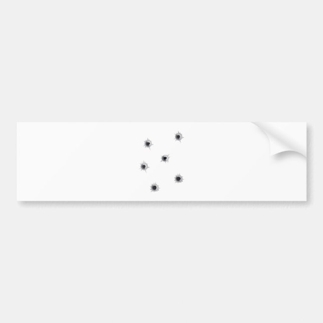 Frauen, wie viele Löcher dieses Shirt hat Autoaufkleber (Vorne)