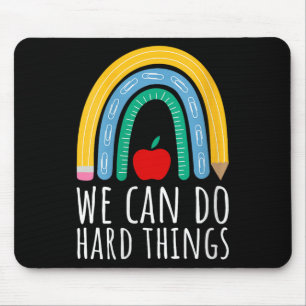 Frauen Wir Können Schwierige Dinge Motivationslehr Mousepad