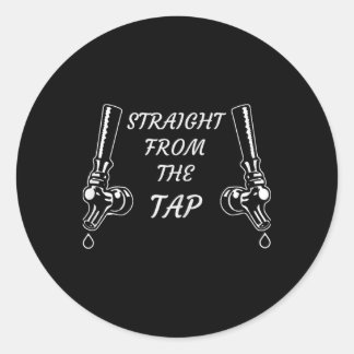 Frauen witziges Stillen Design für Junge Mütter Runder Aufkleber