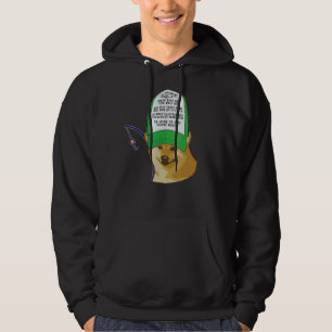 Frauen Wollte mir Fisch Angst, dass es Doge Meme F Hoodie