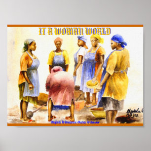 FRAUEN WORLD (MOJISOLA A GBADAMOSI OKUBULE) POSTER