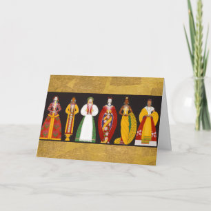 Frauen X004 der Welt Karte