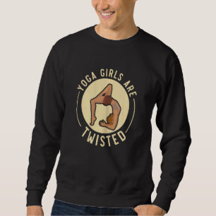 Frauen Yoga Girls sind spirituelle Medizin Sweatshirt