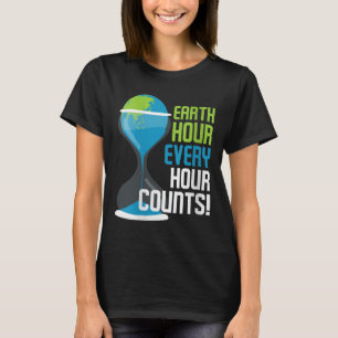 Frauen zählen jede Stunde Umweltschutz T-Shirt