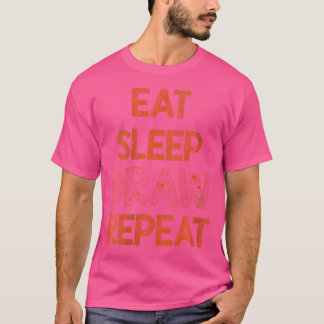 Frauen Zeichnend Maler Kunst Kinder Männer Frauen T-Shirt