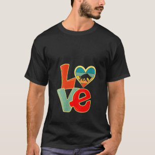 Frauen Zerstörter Vintage Hyäne Zoowärter Valentin T-Shirt