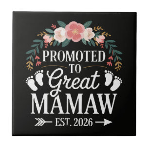 Frauen zu Great Mamaw befördert Fliese