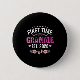 Frauen zum ersten Mal Grammie Est. 2026 Button