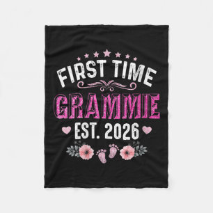 Frauen zum ersten Mal Grammie Est. 2026 Fleecedecke