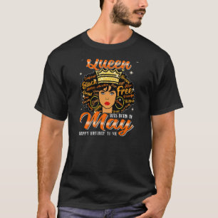 Frauen zum Geburtstag Phantastische Schwarze König T-Shirt