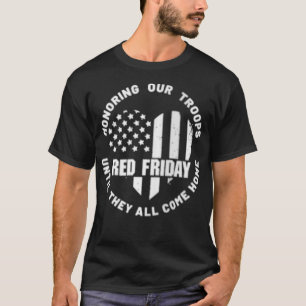 Frauen (zweiseitige Printwerbung) Rot am Freitag i T-Shirt