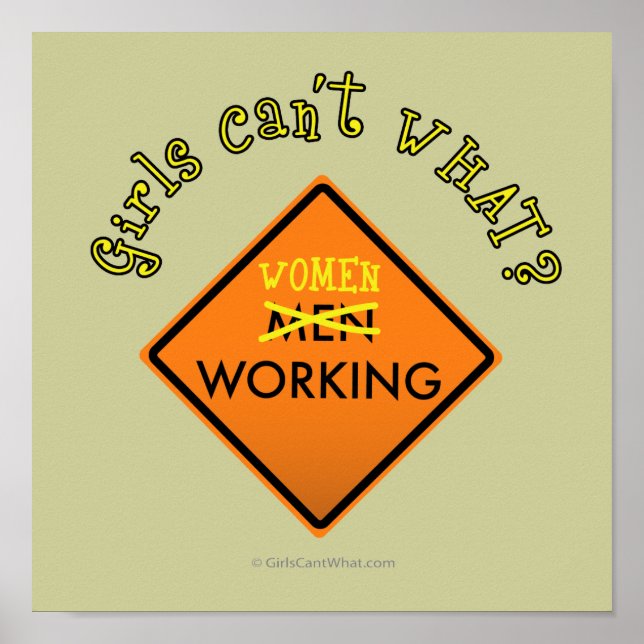 Frauenarbeit Poster (Vorne)