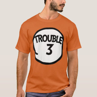 Frauenärger 3 Lustigärgerdrei passende Gruppe V-Au T-Shirt