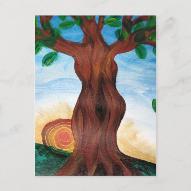 Frauenbaum Postkarte (Vorderseite)