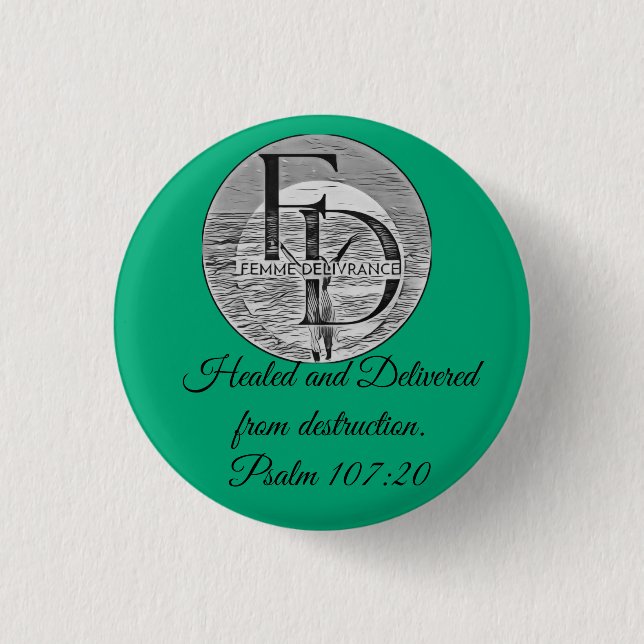Frauenbefreiungs-Knopf Button (Vorderseite)