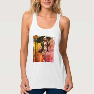 Frauenbella+Leinwand-Racerback-Tank Tank Top