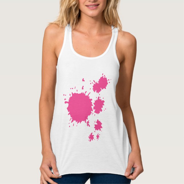 Frauenbella+Leinwand-Racerback-Tank Tank Top (Vorderseite)