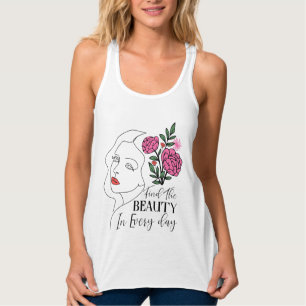Frauenbella+Leinwand-Racerback-Tank Tank Top