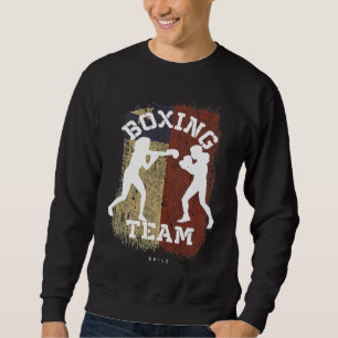 Frauenboxen Chile Kampfsport Kämpfer Boxen Sweatshirt