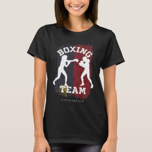 Frauenboxen Liechtenstein Kampfsport Kämpferin  T-Shirt
