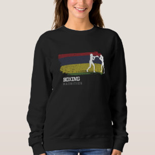 Frauenboxen Mauritius Kampfsport Kämpfer Boxi Sweatshirt