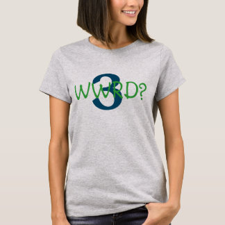 Frauenfavoriten Abschlag "Was würde Russell tun?" T-Shirt