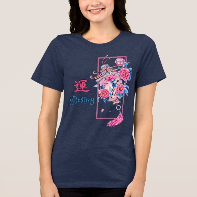 Frauenfeind Tri-Blend Shirt (Vorderseite)