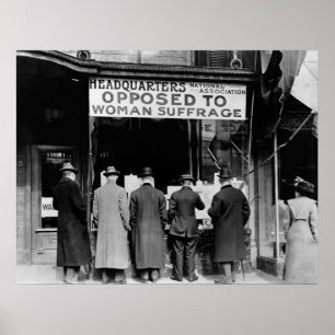 Frauenfeindlichkeit, 1911 poster