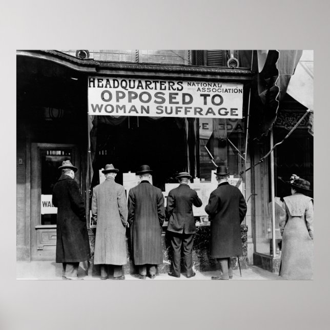 Frauenfeindlichkeit, 1911 poster (Vorne)